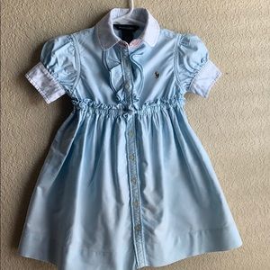 Ralph Lauren blue dress